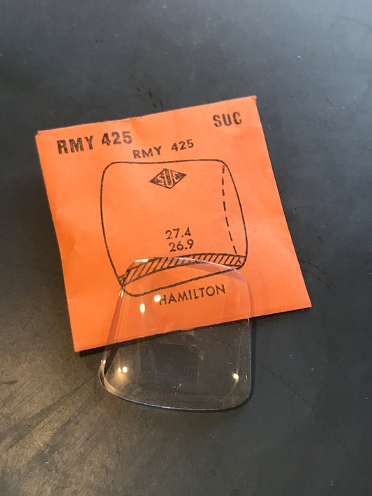 SUC Rocket Fancy Crystal RMY 425 for HAMILTON - 27.4 x 26.9mm - New