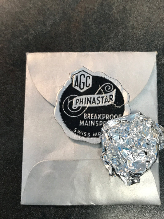 AGC Phinastar Mainspring No.349 for caliber Bulova 8AZ & Unitas 200 - Alloy