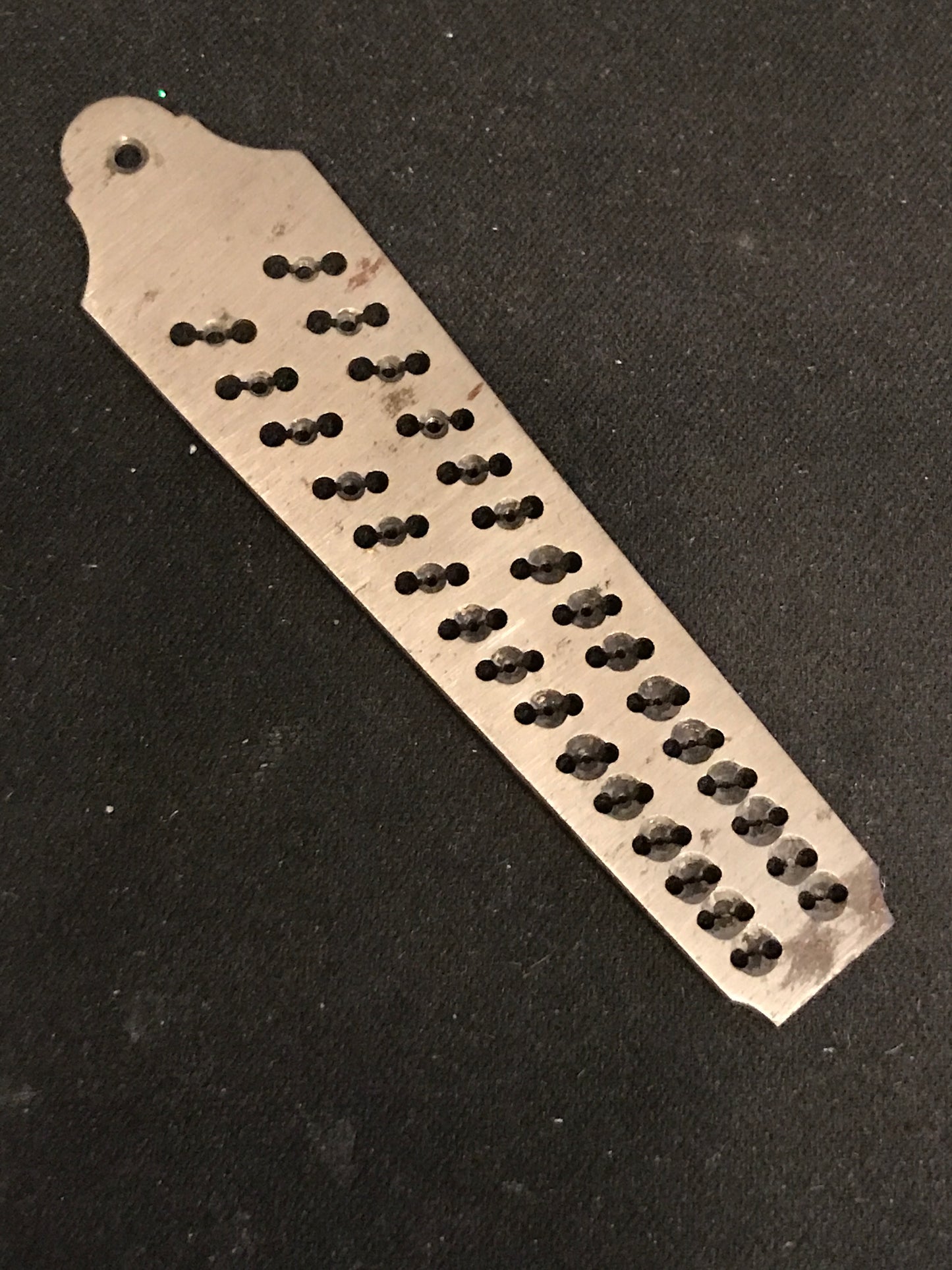 Martin "L" Watchmakers Screw Plate 30 hole