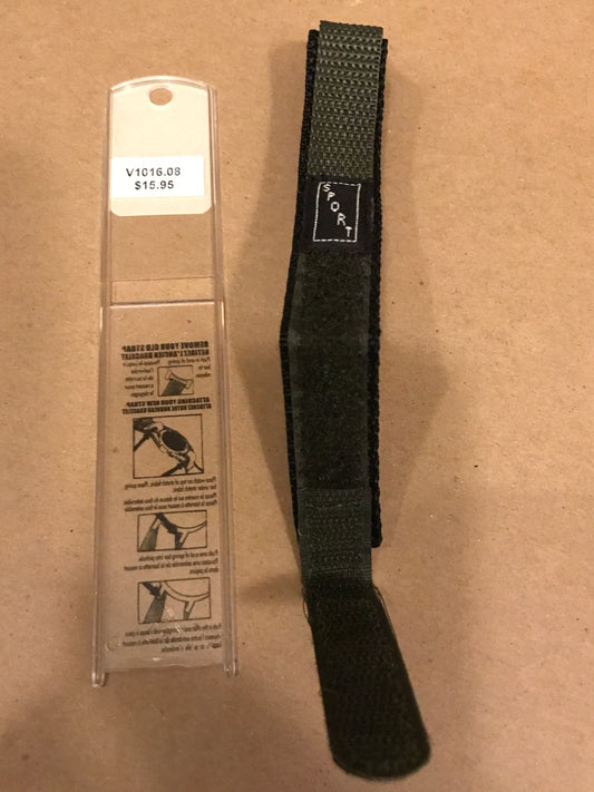 Alpine 16mm Black & Olive Green Sports Watch Band
