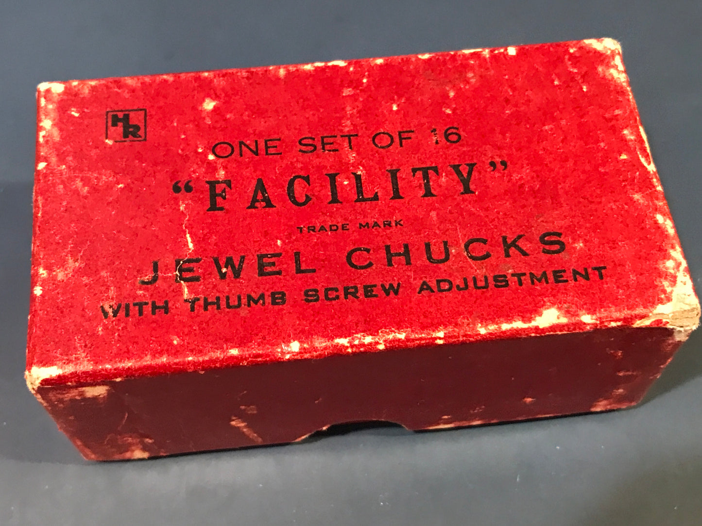 Box of 16 HR Facility Jewel Chucks w/ Thumb Adj for Watchmaking