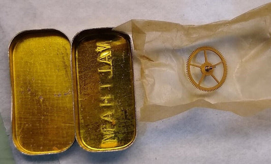 Waltham 4th wheel #4823 for 16s Military issue pocket watches in factory packaging