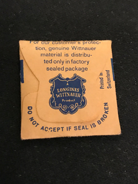 Wittnauer Factory Unbreakable Mainspring for caliber 9WN - Alloy