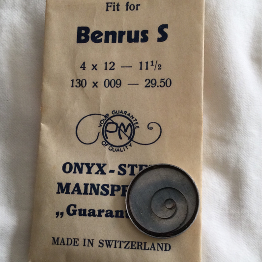 PM Mainspring for Benrus S - Steel