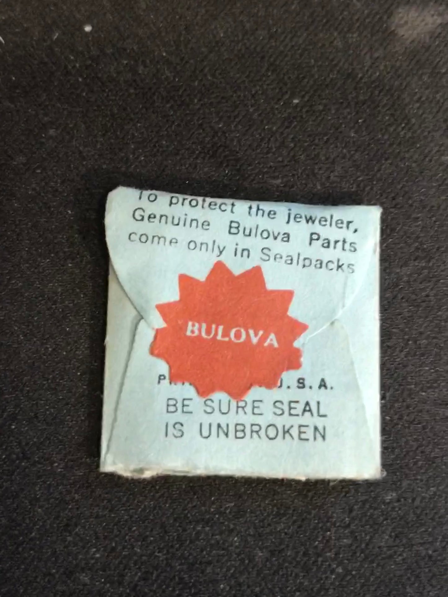 Bulova factory mainspring for caliber 6CFC - Alloy