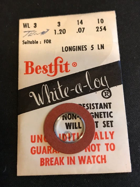 BESTFIT Mainspring WL3 for Longines caliber 5LN - Alloy