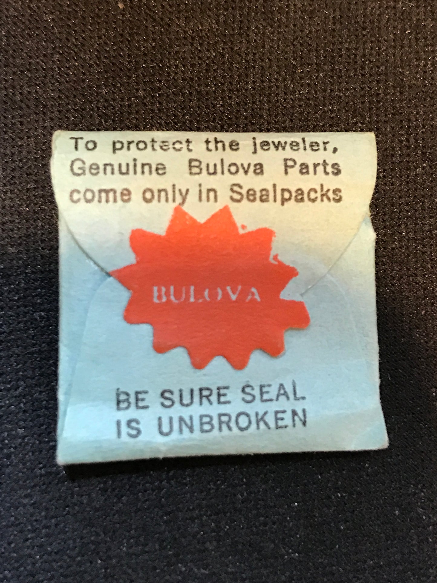 Bulova Factory Mainspring for caliber 7AMC, 7AD - Steel