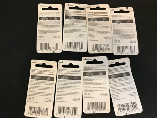 Assortment of 16 Bussman easyID Illuminating Fuses, 10A, 20A, 25A, 30A - New in 8 packages