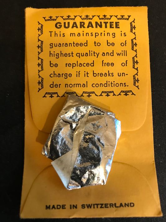 HR Everlast Mainspring No. E575 for AS 964, 1001, Bulova 7AD, 7AM, 7AS - Steel