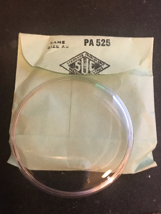 SUC Round Pocket Watch Crystal AL 525 for Ingersoll Yankee - New