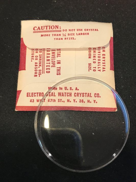 Electro-Seal ES-52½ Pocket Watch Crystal 46.0mm (1.812“) - New