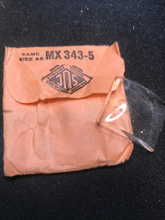 SUC Rocket Crystal RMS 140-40 for HAMILTON 22.3 x 17.8mm - New
