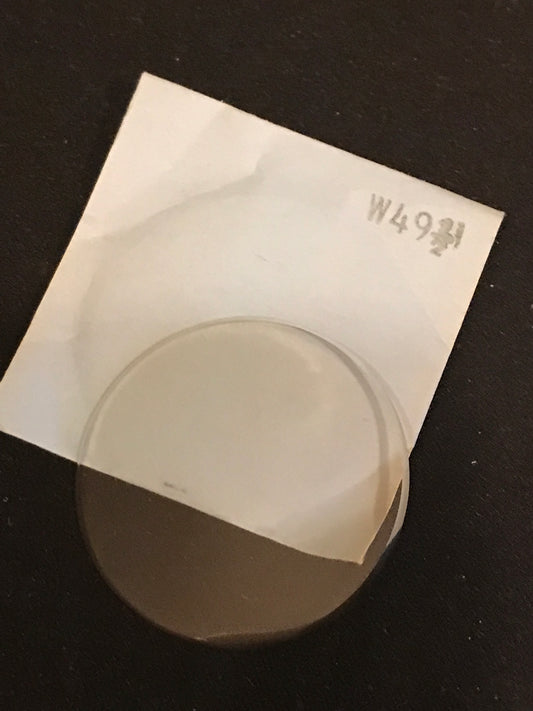 GS MICON W49½ Flat Round Crystal for Tools & Gauges 44.1mm - New