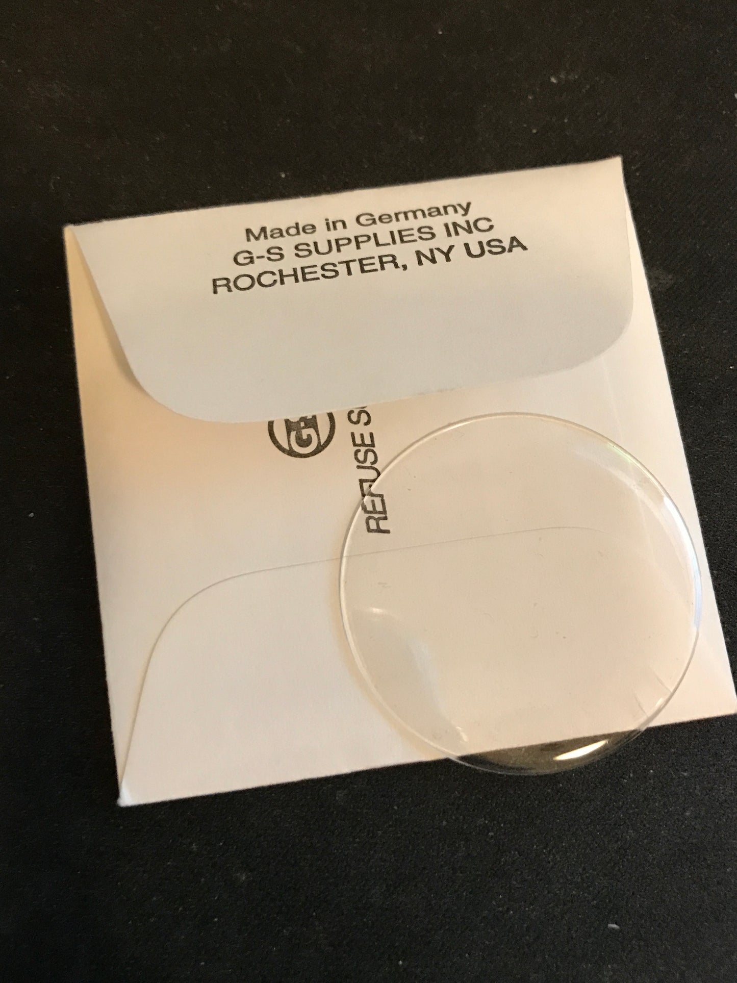 GS HC 32¾ Hunting Case Pocket Watch Crystal 33.5mm - New