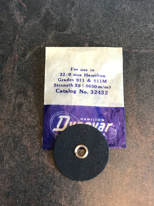 Hamilton Dynavar Mainspring for 22/0s grade 911 & 911M No. 32432 - Alloy