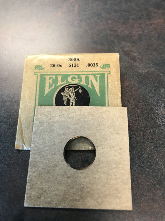 Elgin Factory Mainspring for 26/0s No. 5131 (300A) - Steel