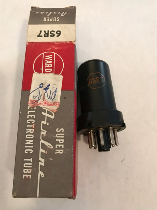 6SR7 WARDS Super Airline VACUUM TUBE - GUARANTEED