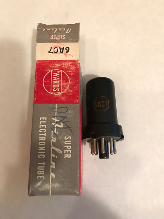 6AC7 WARDS Super Airline VACUUM TUBE - GUARANTEED