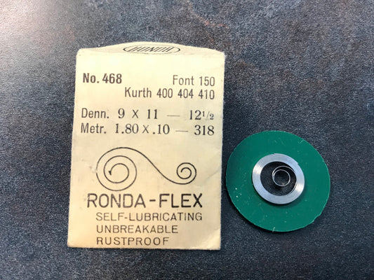 Ronda Mainspring No. 468 for Font 150 and Kurth 400, 404 & 410 - Alloy