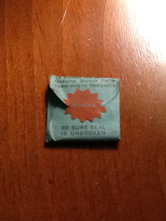 Bulova factory mainspring for caliber 8AM - steel