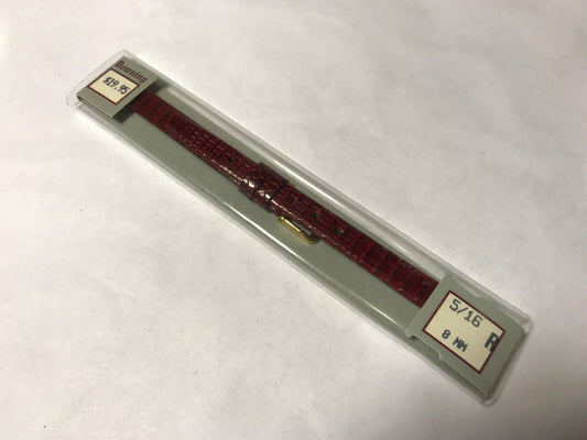 Downing 8mm Bourdo Genuine Lizard Wrist Watch Strap - New in Packaging