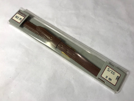 Downing 8mm Brown Norwegian Calf Wrist Watch Strap - New in Packaging
