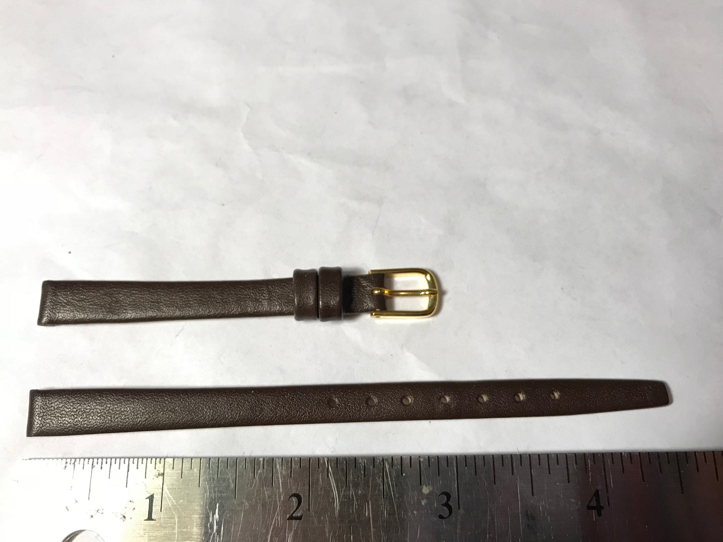 Downing 8mm Brown Genuine Lama Calf Wrist Watch Strap - New in Packaging