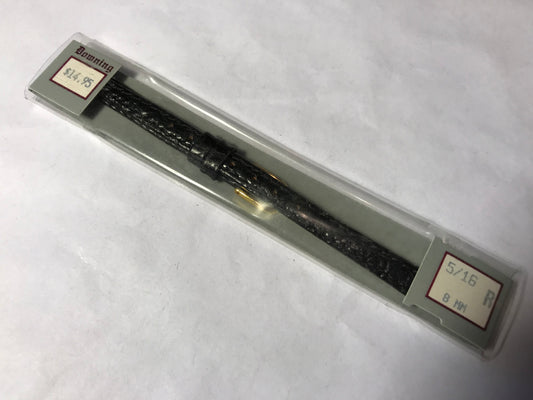 Downing 8mm Black Croco Grain Calf Wrist Watch Strap - New in Packaging