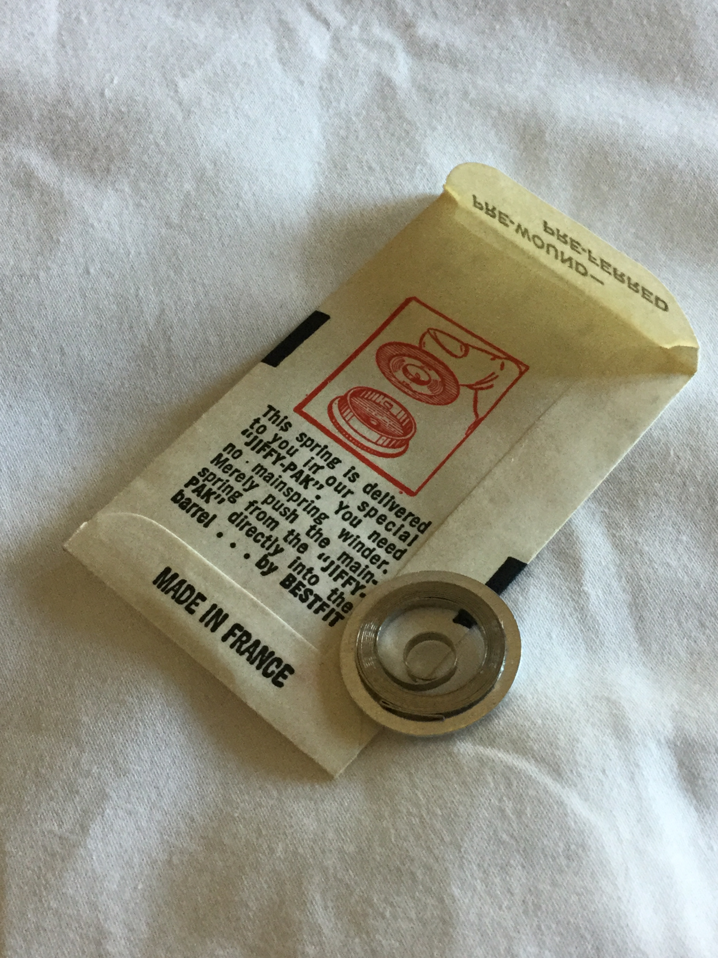 BESTFIT Mainspring 92R for Langendorf 191 - 1901 - Alloy