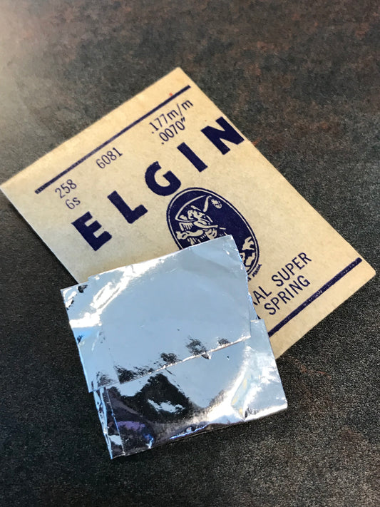Elgin Factory Magistral Super Mainspring for 6s No. 824 / 6081 - Alloy