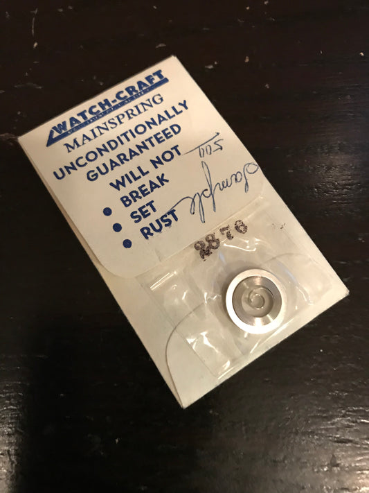 WATCH-CRAFT Mainspring 2876W for Omega caliber 30 & variants - Alloy
