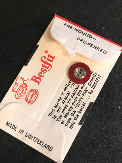 BESTFIT Mainspring 313H for Beguelin 71, Eterna 675, Vulcain 78 - Alloy