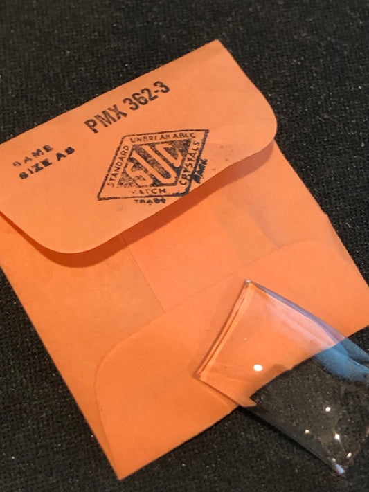 SUC Rocket Crystal RMS 163-10 for BENRUS - 23.8 x 14.8mm - New