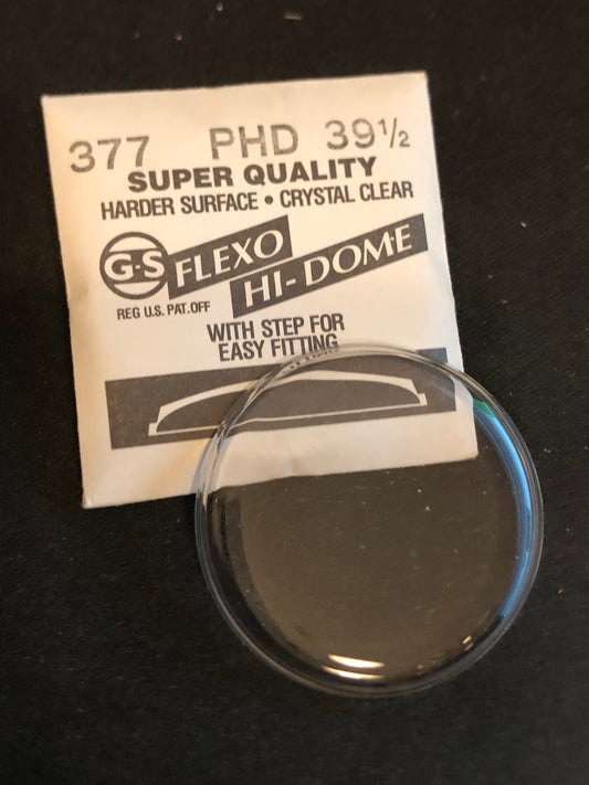 GS Flexo Round HI-DOME Crystal PHD 39½ - 37.7 mm - New