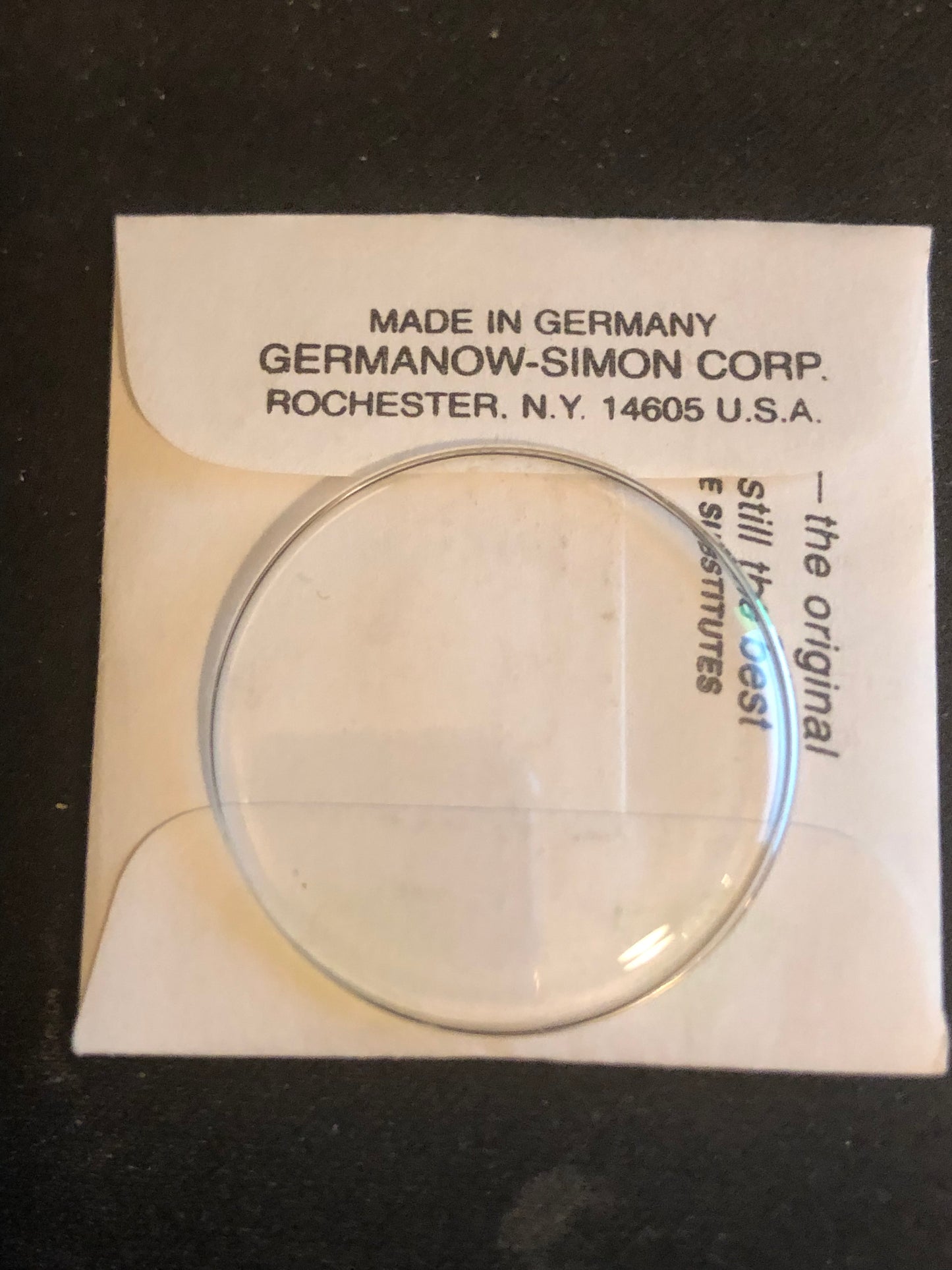 GS PK27¼ Wrist Watch Crystal 30.0mm - New