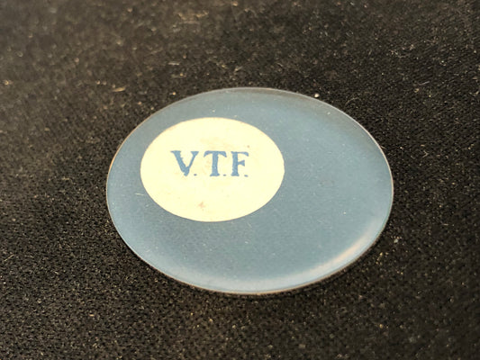 VTF Vintage Glass Hunting Case Watch Crystal 14-8/16 (~32.7mm) - NOS