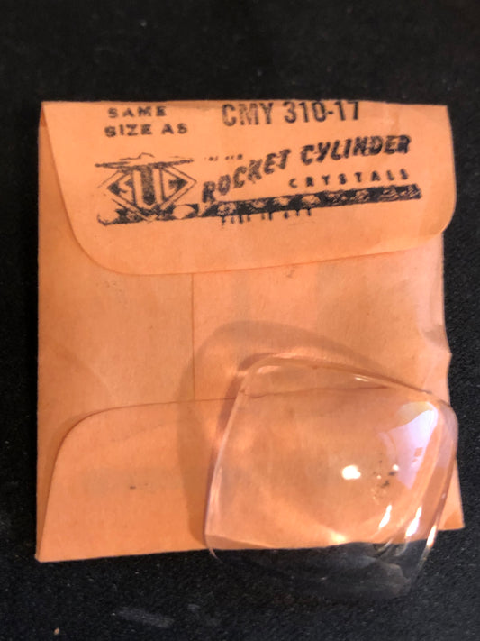 SUC Rocket Crystal RMW 111-4 for ELGIN 5740 & HAMILTON Newton - 23.9 x 23.0mm - New