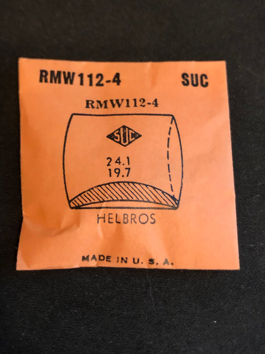 SUC Rocket Crystal RMW 112-4 for HELBROS - 24.1 x 19.7mm - New
