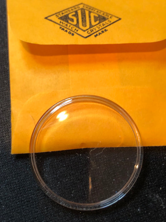 SUC AL 376-25 Wrist Watch Crystal 26.7mm for ENICAR Sea Pearl - New