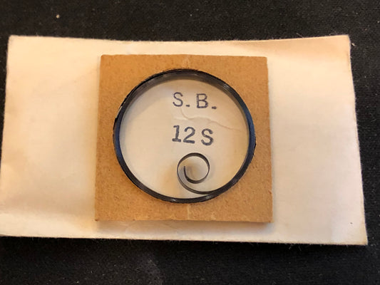 Unmarked Mainspring for 12s South Bend Factory No. 55528 - Steel