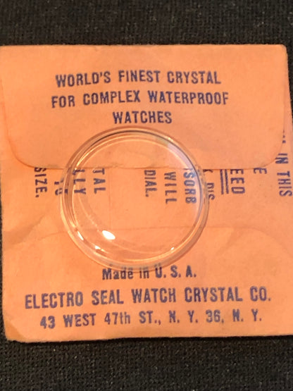 Electro-Seal #303 (PA197) Wrist Watch Crystal 21.2mm for Wiyler - New