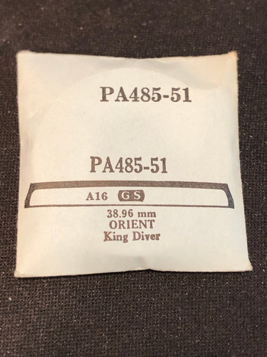 GS PA485-51 Watch Crystal 38.96 mm for Orient King Diver - New
