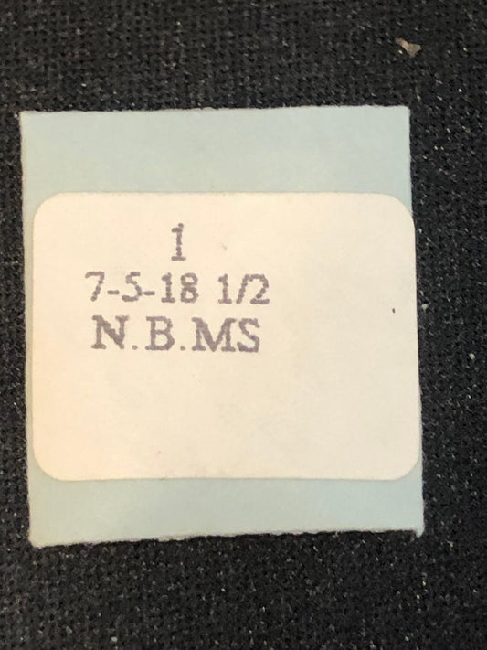 N.B.MS Mainspring for Buren 30, 70, Derby 27, Gruen 746, Font 45, Unitas 411 - Alloy