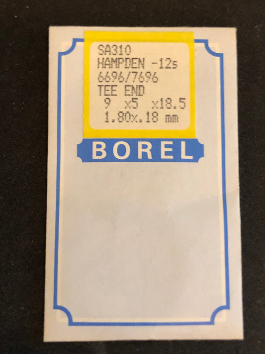 BOREL Mainspring SA310 for 12s Hampden Factory No. 6696 / 7696 - Alloy