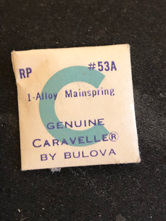 Bulova Factory Mainspring for Caravelle caliber RP - Alloy