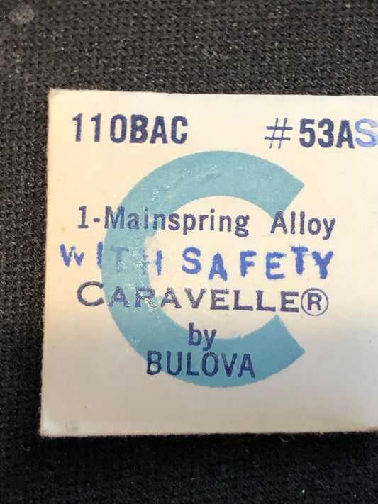 Bulova Factory Mainspring for Caravelle caliber 11OBAC - Alloy