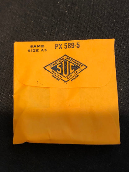 SUC Fancy Crystal JS 398-5 for Waltham - 18.8 x 16.6mm - New