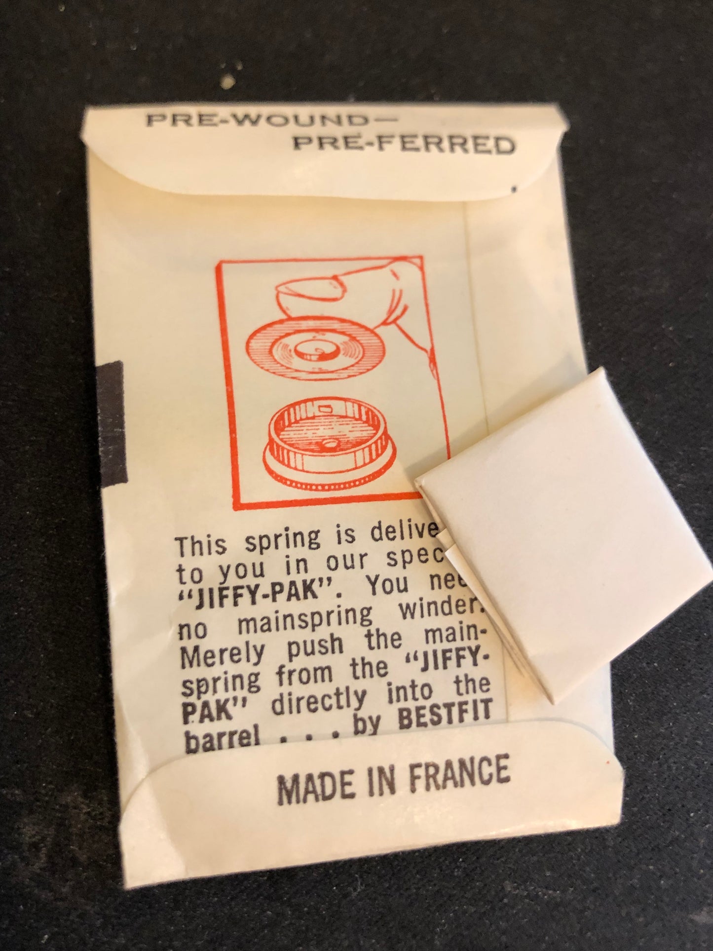 BESTFIT Mainspring 514K for Seiko 1920A, Venus, Venus Special - Alloy