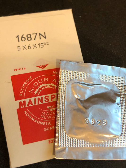 NEWALL Mainspring #1687N for Tissot and Cyma 14L Chronograph - Alloy