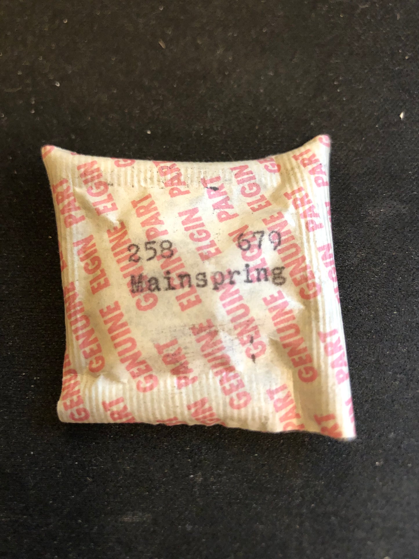 Elgin Mainspring for 11½ ligne Grade 679 - AS 1430 No. 6751 - Alloy